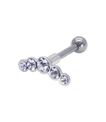 Helix Ear Piercing with Titanium Bar TIP-636-TI
